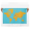 PALOMAR CRUMPLED WORLD MAP