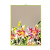 SELETTI TOILET PAPER MIRROR BIG FLOWERS WITH HOLES 