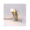 SELETTI MOUSE LAMP GOLD STEP USB 