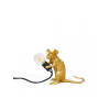 SELETTI MOUSE LAMP GOLD SITTING USB € 80,10 Miglior Prezzo
