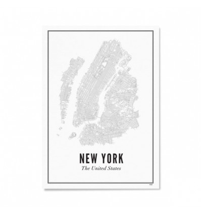 WIJCK MAPPA NEW YORK A4
