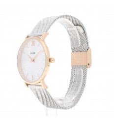 CLUSE MINUIT MESH ROSE-GOLD/SILVER